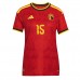 Belgicko Thomas Meunier #15 Domáci Ženy futbalový dres MS 2026 Krátky Rukáv